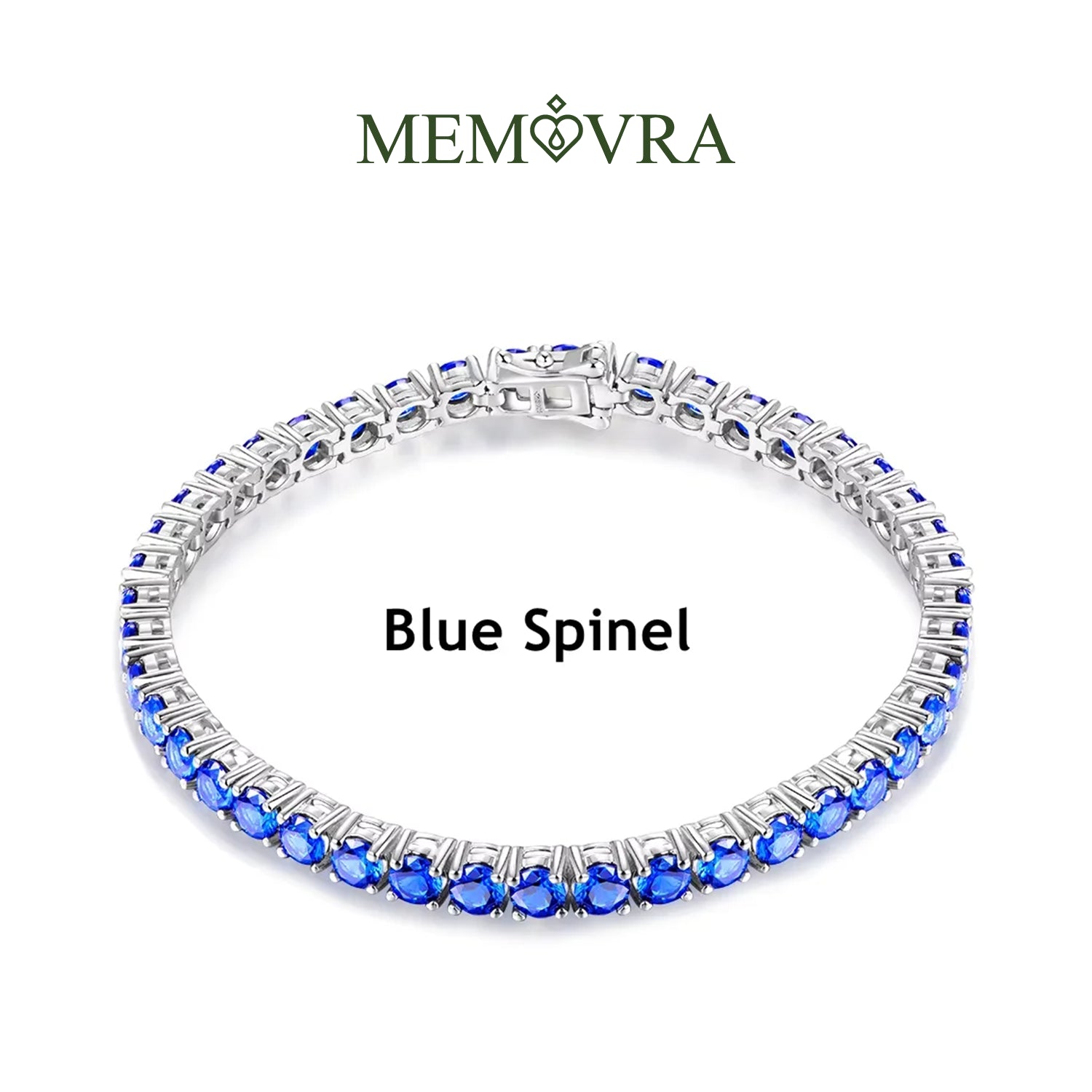 Memovra Tanzanite & Sapphire Gemstone Bracelet